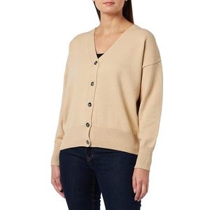 FENIA Gebreid damesvest 11018461-FE02, beige, XL/XXL, beige, XL/XXL