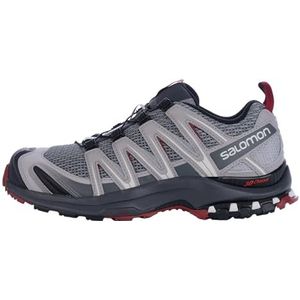 Salomon Hardloopschoenen Xa Pro 3d heren , Grigio Monument Ebony Red Dahlia , 40 EU