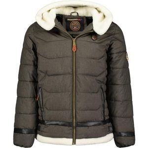 Geographical Norway Areystock Windjack voor heren, outdoor, waterafstotend, lange mouwen, regenjas, wandelen, seizoen, lente, zomer, herfst, winter (donkergrijs, XL), Donkergrijs, XL