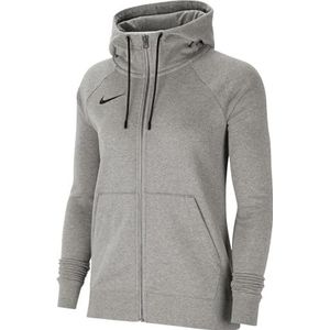Nike Dames Sweater Met Capuchon W Nk Flc Park20 Fz Hoodie, Grijs, CW6955-063, XL