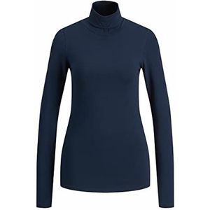 JACK & JONES Dames Jjxx Jxeleanor Ls Stretch Pima Tee Noos shirt met lange mouwen, navy blazer, M
