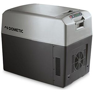 DOMETIC TropiCool TC 35FL Draagbare elektrische Koelbox, 33 Liter, 12/24 Volt DC en 100-240 V AC, Mini koelkast voor auto, vrachtwagen, boot en stopcontact
