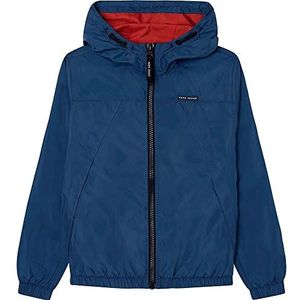 Pepe Jeans Damian T-shirt voor jongens, Blauw (Jarman), 8 Jaar