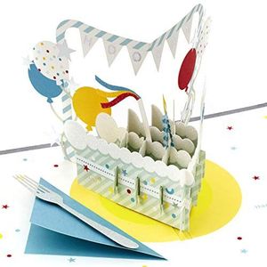 Hallmark handtekening papier wonder pop-up verjaardagskaart (Birthday Cake)