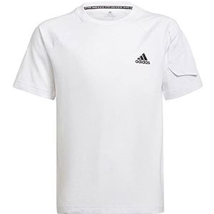 adidas B D4GMDY T-shirt voor kinderen, wit, 910A