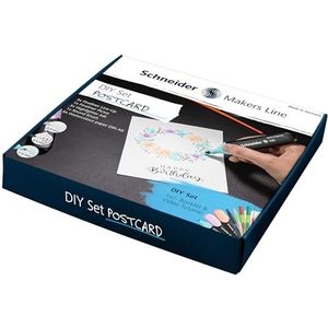 Schneider Doe-het-zelf set ansichtkaart (incl. pennen, knutselmateriaal, boekje en video-instructies)