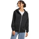 Build Your Brand Fluffy Sweatshirt Met Rits