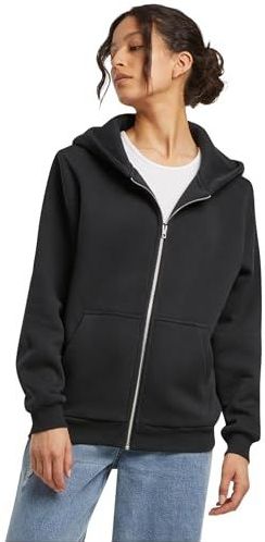 Build Your Brand Fluffy Sweatshirt Met Rits