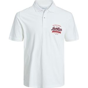 JACK&JONES JUNIOR Jjelogo Polo Ss 2 Col Ss24 Jnr, cloud dancer, 116 cm