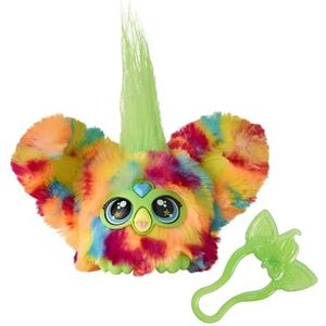Furby Furblets Pix-Elle-minivriendje, meer dan 45 geluiden, gamermuziek & zinnen in Furbish, elektronische knuffeldieren voor meisjes en jongens vanaf 6 jaar, meerkleurig