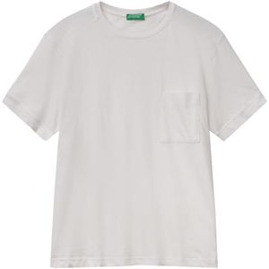 United Colors of Benetton T-shirt, Wit, XL