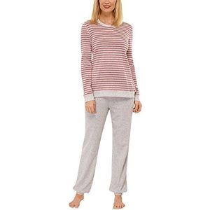 Schiesser dames tweedelig pyjama pak lang, 1/1 arm