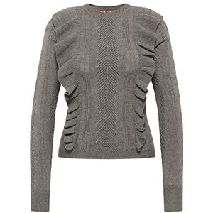 Sookie Dames gebreide trui 23719512-SO01, grijs, M/L, grijs, M/L