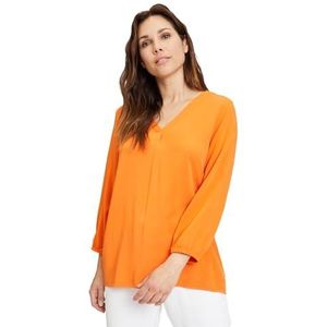 Cartoon Casual damesblouse met knopen, Harvest Pumpkin, 38