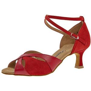 Diamant TANZSCHUHMANUFAKTUR Dames 141-077-389 dansschoen, rood, 40 EU