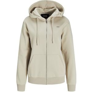 JACK & JONES Dames Jxabbie RLX Ls Every Zip Hood SWT Noos sweatshirt-jas, maanbeam, M