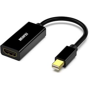 Mini DisplayPort naar HDMI Adapter, BENFEI Thunderbolt naar HDMI Converter Verguld Compatibel voor MacBook Pro, MacBook Air, Mac Mini, Microsoft Surface Pro 3/4, etc.