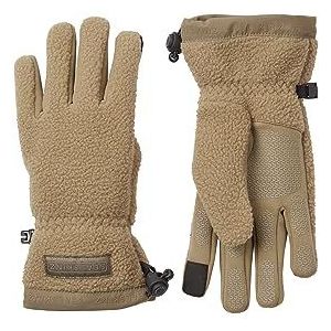 SEALSKINZ Hoveton Waterdichte handschoen van sherpafleece voor koud weer, bruin, S