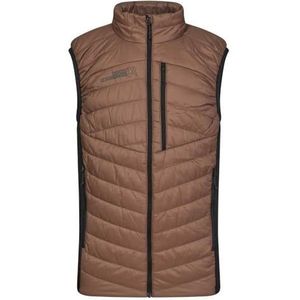 Rock Experience REMV01281-C951 Eco Manitoba Hybrid Man Vest Heren Sportvest 0274 Deep TAUPE+0208 CAVIAR XXL