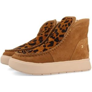 Australische laarzen van leer, luipaardpatroon, Paceco, Luipaard Print, 36 EU