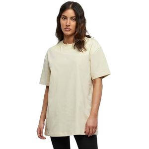 Build Your Brand T-shirt voor dames, zand, XS