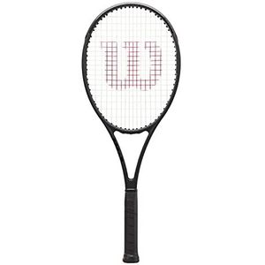 Wilson Pro Staff Tennis Racket, Pro Staff 97UL v13, Koolstofvezel, Hoofdlicht (grip-zwaar) balans, 285 g, 67 cm lengte, Zwart