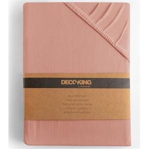 DecoKing - Amber - Hoeslaken - 120 x 200 cm - 140 x 200 cm - Jersey - 100% Katoen