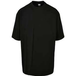Urban Classics Huge Tee, heren T-shirt, verkrijgbaar in vele verschillende kleuren, maten XS tot 5XL, zwart, M