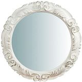 Shabby Chic wandspiegel 65 x 65 cm | Decoratieve wandspiegel | Ingangspiegel