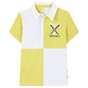 Gocco Polo Manga Corta Poloshirt voor jongens, roze (coral Pd), 116 cm