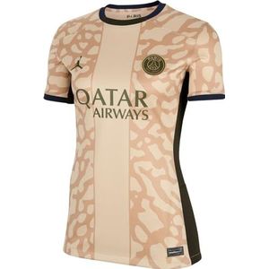 Nike Dames PSG W Nk Df Stad JSY Ss 4Th, Hemp/Obsidian/Sequoia/Rough Green, FD6506-201, M