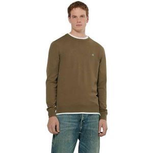 Scotch & Soda - Seasonal Core - Viscose Sweater - Golden Brown - Regular Fit