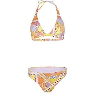 O'NEILL Marga-Rita Bikini Set, 32013 Yellow Scarf Print, Regular voor dames, 32013 Yellow Scarf Print