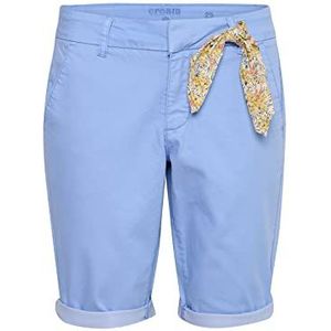 Cream Dames Chino Shorts Bermuda Relaxed, Vista Blue, 30