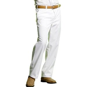 BP Med Trousers 1368-686-21 Herenbroek - Gemengd weefsel met stretch - 48% katoen, 48% polyester, 4% elastolefine - Normale pasvorm - Maat: 62n - Kleur: wit