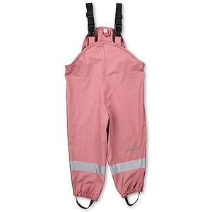 Sterntaler Baby Unisex regenbroek kinderen drager regenbroek - regenbroek kinderen - waterdicht met drukknop en gelaste naden - roze, roze, 122 cm