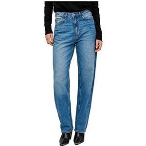 Vila Dames Vikelly Jaf Hw Straight Noos Jeans, Medium Blue Denim/Detail: wash Mbd009, 44W x 32L