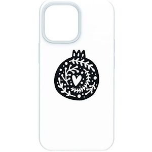 Bonamaison Digitaal bedrukte hoes compatibel met iPhone 12, telefoonhoes, beschermhoes, stootvast, siliconen, flexibel