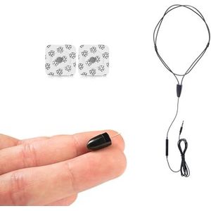 CooMax Spy Oortelefoon voor Test Verborgen Draadloze Onzichtbare Mini Earbuds met Microfoon voor Telefoon - Kleine Spion Oortjes Wireless Hearing in Ear Valsspelen (Spy Oortelefoon Vip Pro UltraMini)