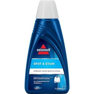 BISSELL Spot & Stain Reinigingsmiddel voor SpotClean en andere vlekreinigers, voor vloerbedekking en stoffering, 1 liter, 1084N