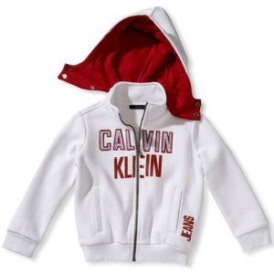 Calvin Klein Jeans Jongens trui CBQ554U8308, wit (2), 140 cm
