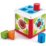 Hape Shape Sorting Box (5-delig) - Leerzaam speelgoed voor peuters
