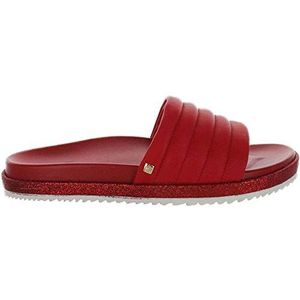 HÖGL Wavy slippers voor dames, Rood Scarlet 43, 41 EU
