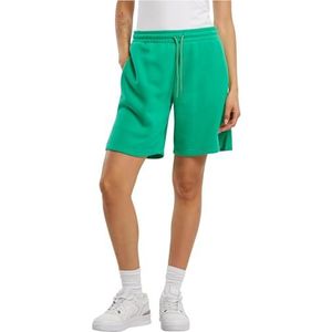 Build Your Brand Damesshorts, grasgroen, XS