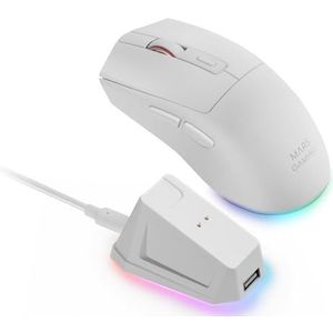 Mars Gaming - MM-T3 - Draadloze Gamingmuis - 14400 DPI - RGB Chroma Oplaadstation