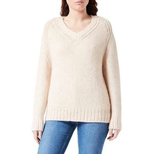 Armor Lux Dames Pull Col V Pullover, natuur, 4XL