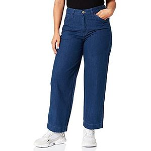 Lee Carpenter Straight Jeans, voor dames, blauw (Dark Yelt Iv), 26W / 31L