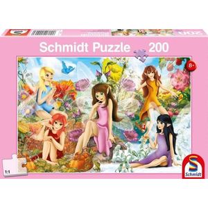 Schmidt Spiele 55516 - feeënpuzzel 200 stukjes