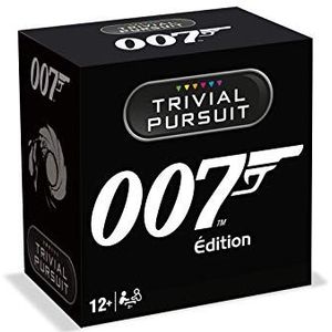 Winning Moves 0296 Travel Vraag- en antwoordspel, Trivial Pursuit James Bond Travel Format (Franse versie)