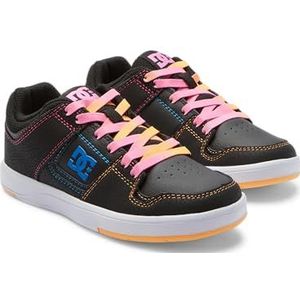 DC Shoes Cure, gymschoenen voor meisjes en meisjes, Roze Wit, 39 EU